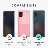 Husa Kwmobile pentru Samsung Galaxy A51, Portocaliu, Silicon, KWM000010ZA052C