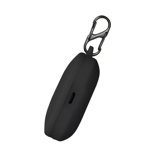 Husa Casti Kwmobile pentru Xiaomi Redmi Buds 5, Negru, Silicon, KWM0000251H001C