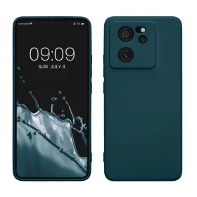   Husa Kwmobile pentru Xiaomi 13T/13T Pro, Verde, Silicon, KWM000020IU004C