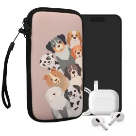   Husa Universala Kwmobile pentru telefon, Marime L - 6.5 inch, Multicolor, Neopren, KWM000007UJ169C