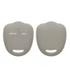 Husa Cheie Auto Kwmobile pentru Mitsubishi 2 Butoane, Gri, Silicon, KWM000008JC004C