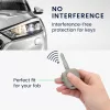 Husa Cheie Auto Kwmobile pentru Mitsubishi 2 Butoane, Gri, Silicon, KWM000008JC004C