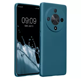   Husa Kwmobile pentru Honor Magic6 Lite/X9b, Albastru, Silicon, KWM000020LH001C