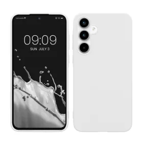   Husa Kwmobile pentru Samsung Galaxy A35, Alb, Silicon, KWM000021PB002C