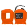 Husa Kwmobile pentru JBL Clip 4, Portocaliu, Silicon, KWM0000181U003C