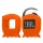 Husa Kwmobile pentru JBL Clip 4, Portocaliu, Silicon, KWM0000181U003C