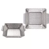 Cos gratar Navaris din otel inoxidabil, pentru legume/peste, 21x21x7.5 cm, NAV000038EP002C