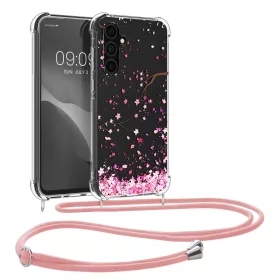   Husa Kwmobile cu snur pentru Samsung Galaxy A35, Multicolor, Silicon, KWM000021RM001C