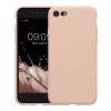 Husa Kwmobile pentru Apple iPhone SE (2022)/iPhone SE (2020)/iPhone 8, Crem, Silicon, KWM0000083F057C