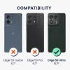 Husa Kwmobile pentru Motorola Edge 50 Ultra, Negru, Silicon, KWM000022SW001C