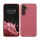 Husa Kwmobile pentru Samsung Galaxy S24 FE, Roz inchis, Silicon, KWM000021WA010C