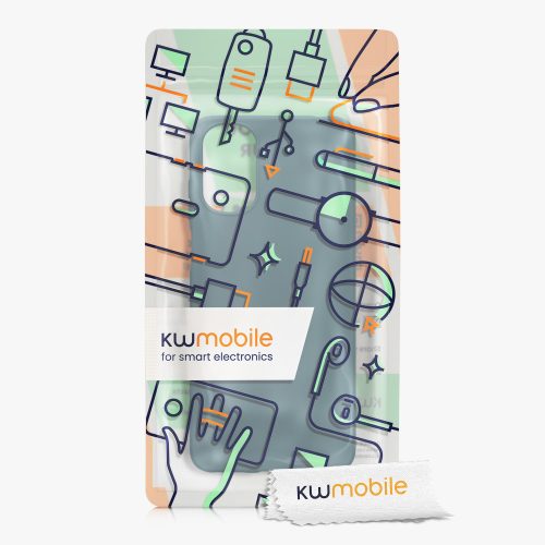 Husa Kwmobile pentru Motorola Moto E32/Moto E32s, Silicon, Verde, 58664.57