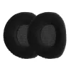 Set 2 Perne de urechi pentru casti Sennheiser RS160/RS170/RS180, Kwmobile, Negru, Textil, 59704.01