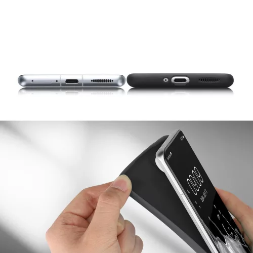 Husa kwmobile pentru Xiaomi 12T , Silicon, Albastru, 60151.57