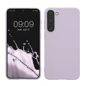   Husa kwmobile pentru Samsung Galaxy S23 Plus, Silicon, Mov, 60283.108