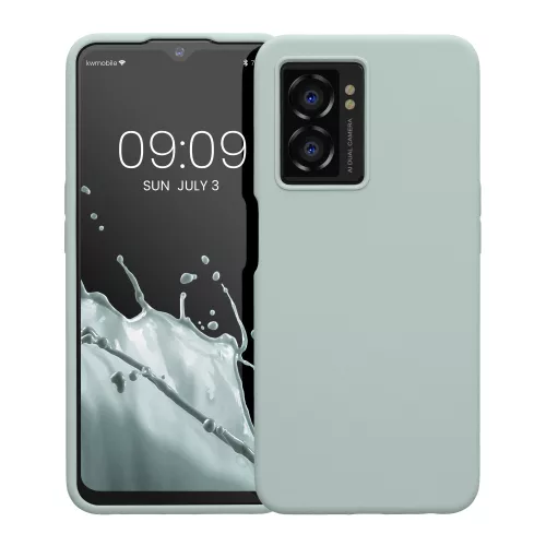 Husa kwmobile pentru OnePlus Nord N300, Silicon, Verde, 60424.200